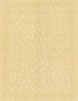 Machine Washable Abstract Chrome Gold Yellow Rug, wshabs1876