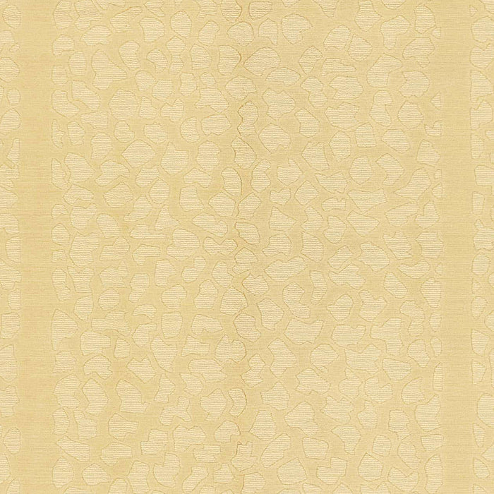 Machine Washable Abstract Chrome Gold Yellow Rug, wshabs1876