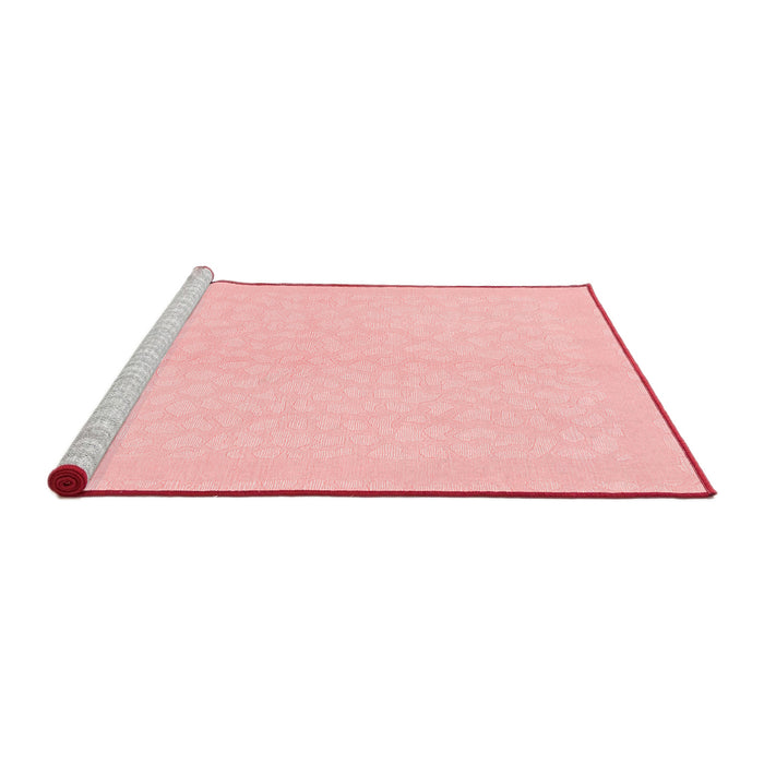 Modern Red Washable Rugs