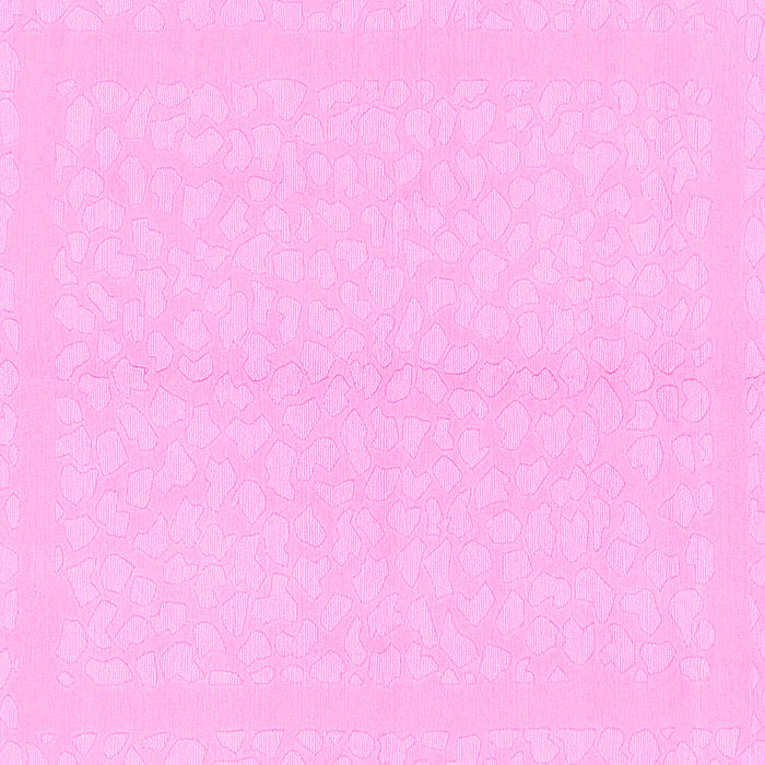 Square Solid Pink Modern Rug, abs1876pnk