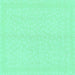 Square Solid Turquoise Modern Rug, abs1876turq