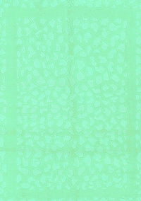 Solid Turquoise Modern Rug, abs1877turq