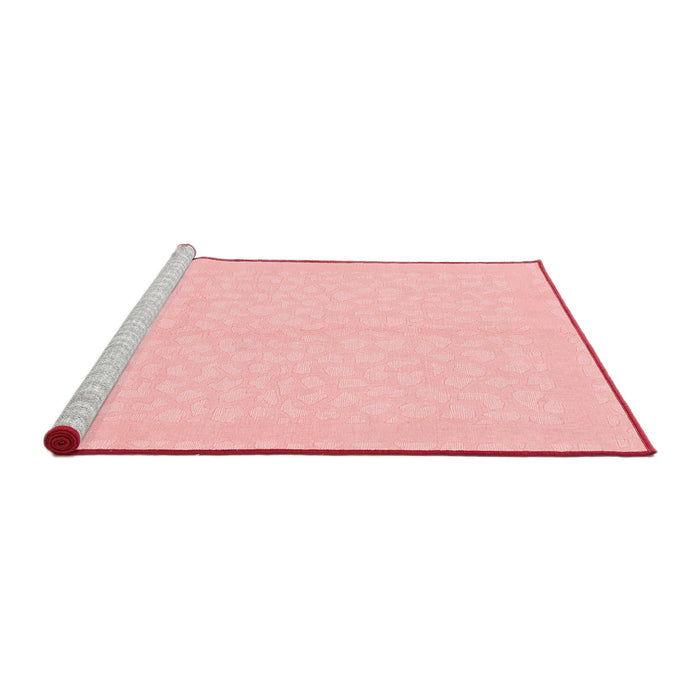 Modern Red Washable Rugs