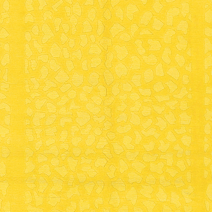 Solid Yellow Modern Rug, abs1877yw