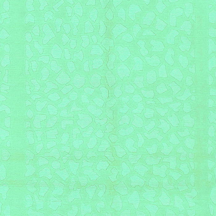 Machine Washable Solid Turquoise Modern Area Rugs, wshabs1877turq