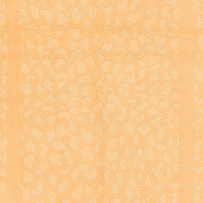 Solid Orange Modern Rug, abs1877org