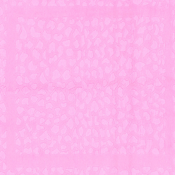 Square Solid Pink Modern Rug, abs1877pnk