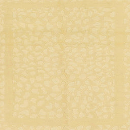 Square Machine Washable Abstract Chrome Gold Yellow Rug, wshabs1877