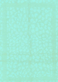 Solid Light Blue Modern Rug, abs1877lblu