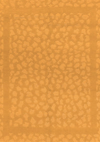 Abstract Orange Modern Rug, abs1878org