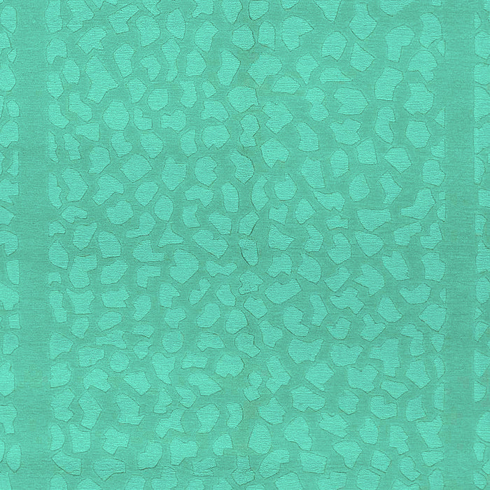 Machine Washable Abstract Turquoise Modern Area Rugs, wshabs1878turq