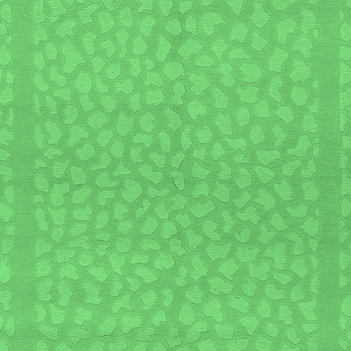 Machine Washable Abstract Emerald Green Modern Area Rugs, wshabs1878emgrn