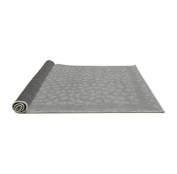 Sideview of Abstract Gray Modern Rug, abs1878gry