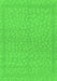 Machine Washable Abstract Green Modern Area Rugs, wshabs1878grn