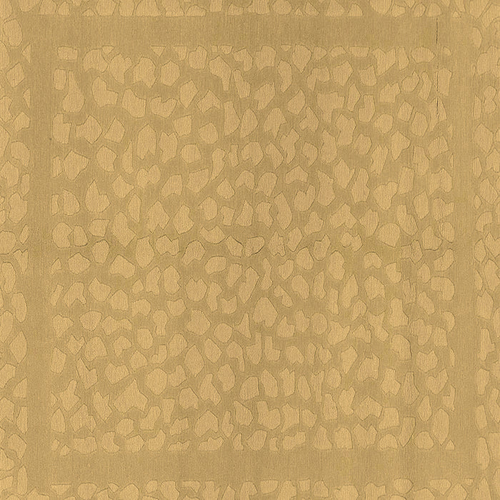 Square Machine Washable Abstract Brown Modern Rug, wshabs1878brn