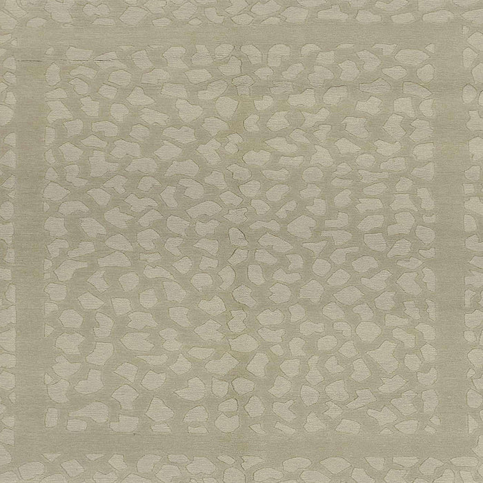 Square Machine Washable Abstract Sand Brown Rug, wshabs1878