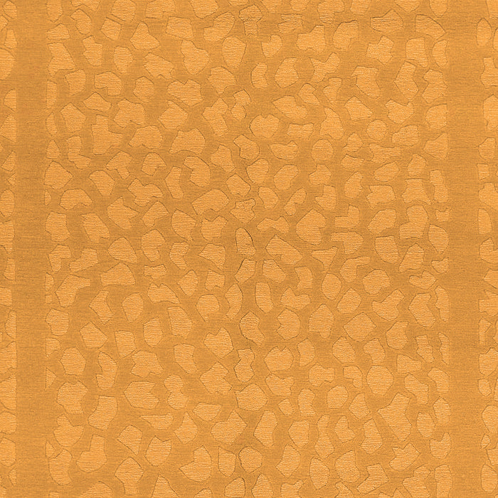 Machine Washable Abstract Orange Modern Area Rugs, wshabs1878org