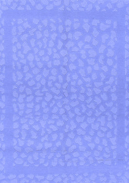 Abstract Blue Modern Rug, abs1878blu