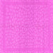 Square Machine Washable Abstract Pink Modern Rug, wshabs1878pnk