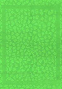 Abstract Green Modern Rug, abs1878grn