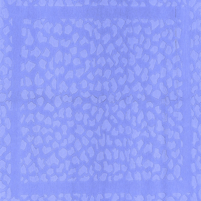 Square Abstract Blue Modern Rug, abs1878blu