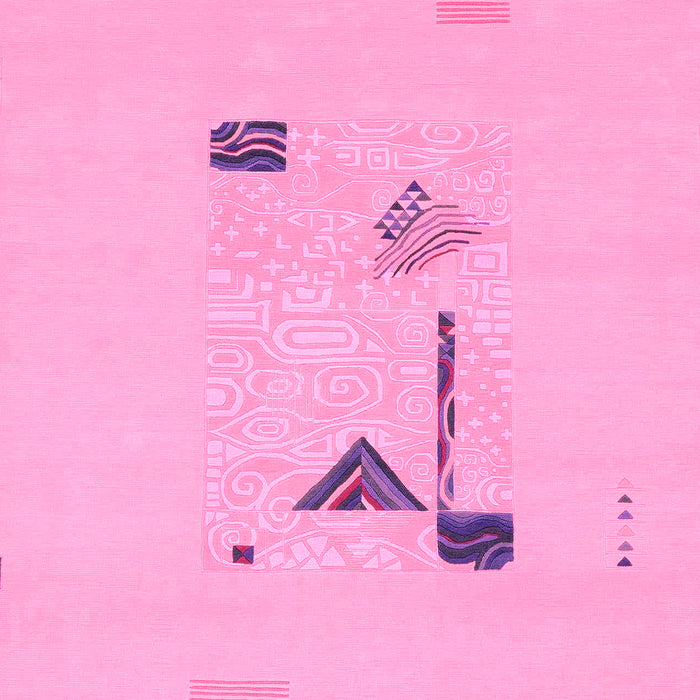 Abstract Pink Modern Rug, abs1879pnk