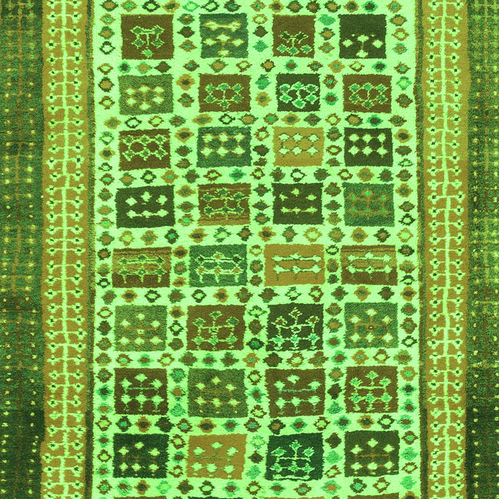 Machine Washable Abstract Green Modern Area Rugs, wshabs1880grn