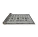 Sideview of Abstract Gray Modern Rug, abs1880gry