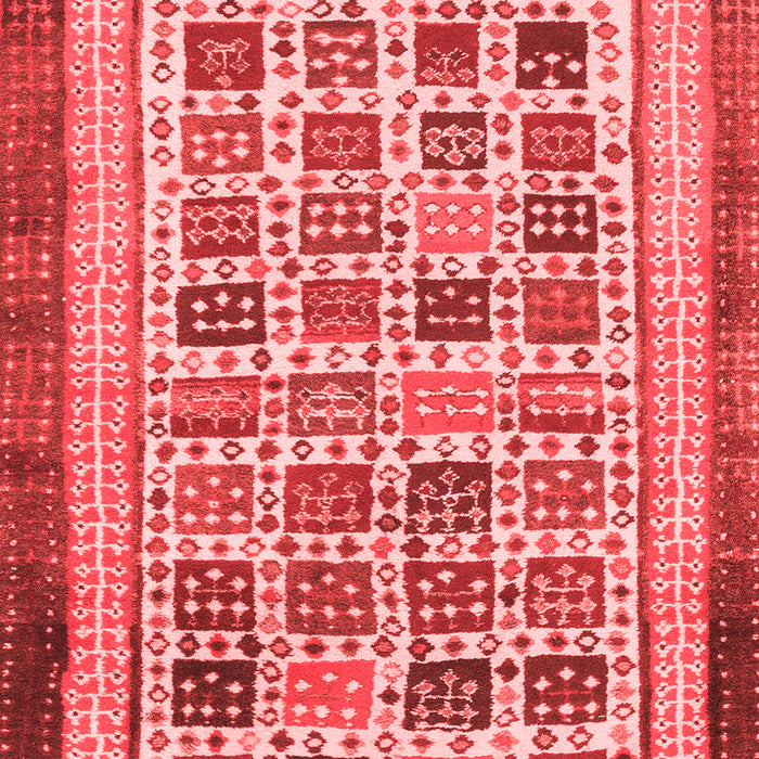 Abstract Red Modern Area Rugs