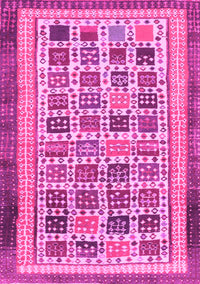 Abstract Pink Modern Rug, abs1880pnk