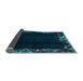 Sideview of Abstract Light Blue Modern Rug, abs1882lblu