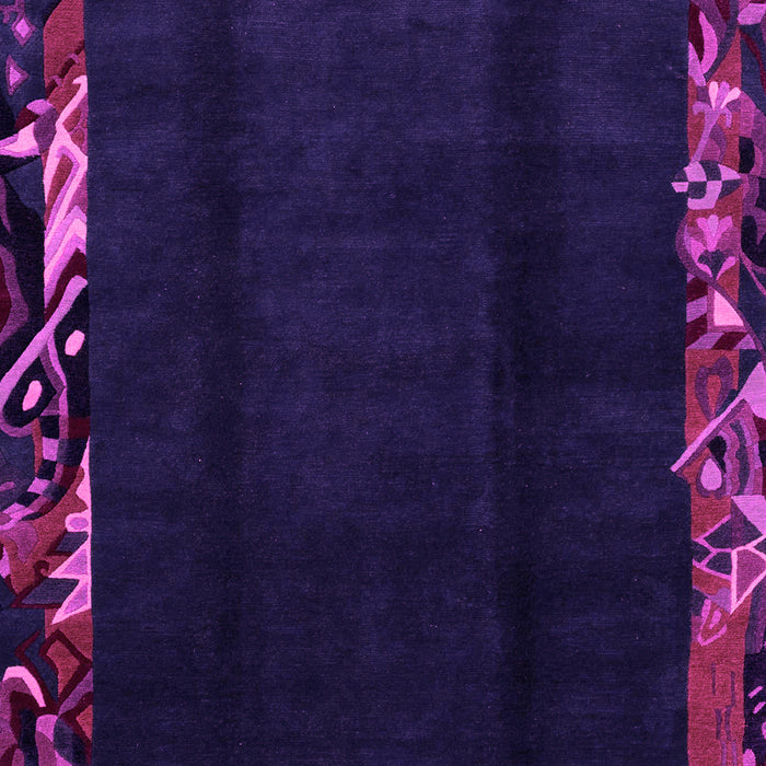 Machine Washable Abstract Pink Modern Rug, wshabs1882pnk