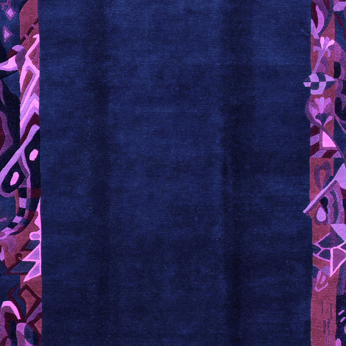 Abstract Purple Modern Rug, abs1882pur