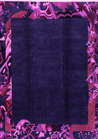 Abstract Pink Modern Rug, abs1882pnk