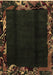 Machine Washable Abstract Brown Modern Rug, wshabs1882brn