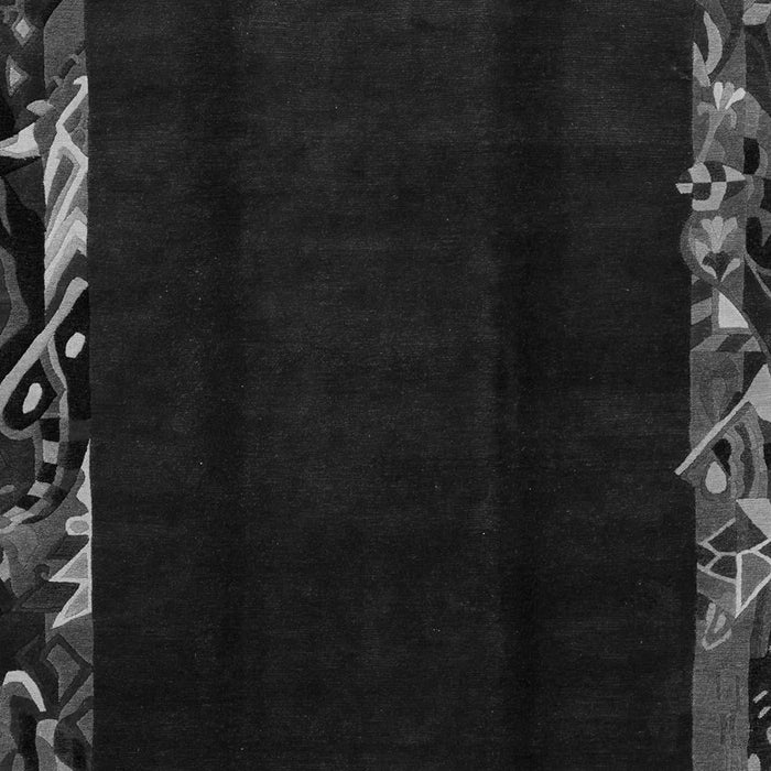 Abstract Gray Modern Rug, abs1882gry