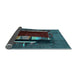 Sideview of Abstract Light Blue Modern Rug, abs1883lblu