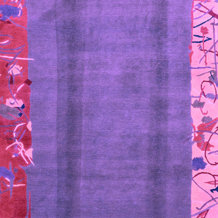 Abstract Purple Modern Rug, abs1884pur
