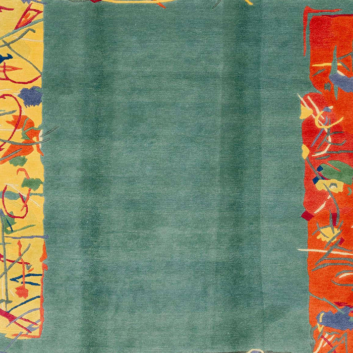 Machine Washable Abstract Carbon Gray Rug, wshabs1884