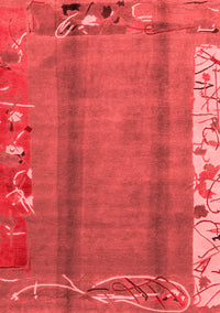 Abstract Red Modern Rug, abs1884red