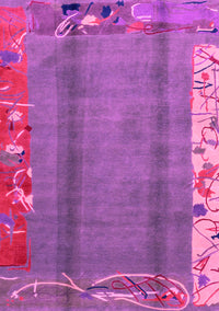 Abstract Pink Modern Rug, abs1884pnk