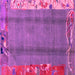 Square Abstract Pink Modern Rug, abs1884pnk