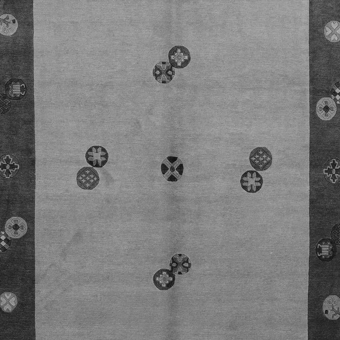 Machine Washable Abstract Gray Modern Rug, wshabs1885gry