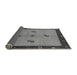 Sideview of Abstract Gray Modern Rug, abs1885gry