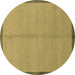 Round Machine Washable Abstract Brown Modern Rug, wshabs1886brn