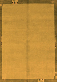 Abstract Orange Modern Rug, abs1886org