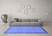 Machine Washable Abstract Blue Modern Rug in a Living Room, wshabs1886blu