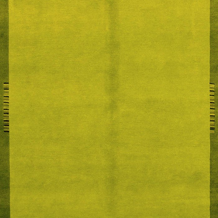Abstract Yellow Modern Rug, abs1886yw