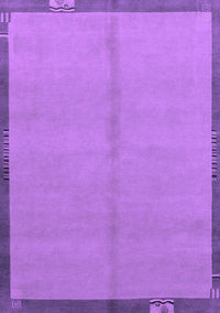 Abstract Purple Modern Rug, abs1886pur