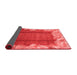 Abstract Red Modern Area Rugs